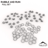 Tabletop Terrain Terrain HEXTECH Rubble and Ruin Terrain Tiles - 6mm