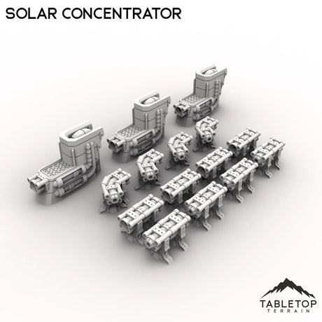 Tabletop Terrain Terrain HEXTECH Solar Concentrator - Power Complex