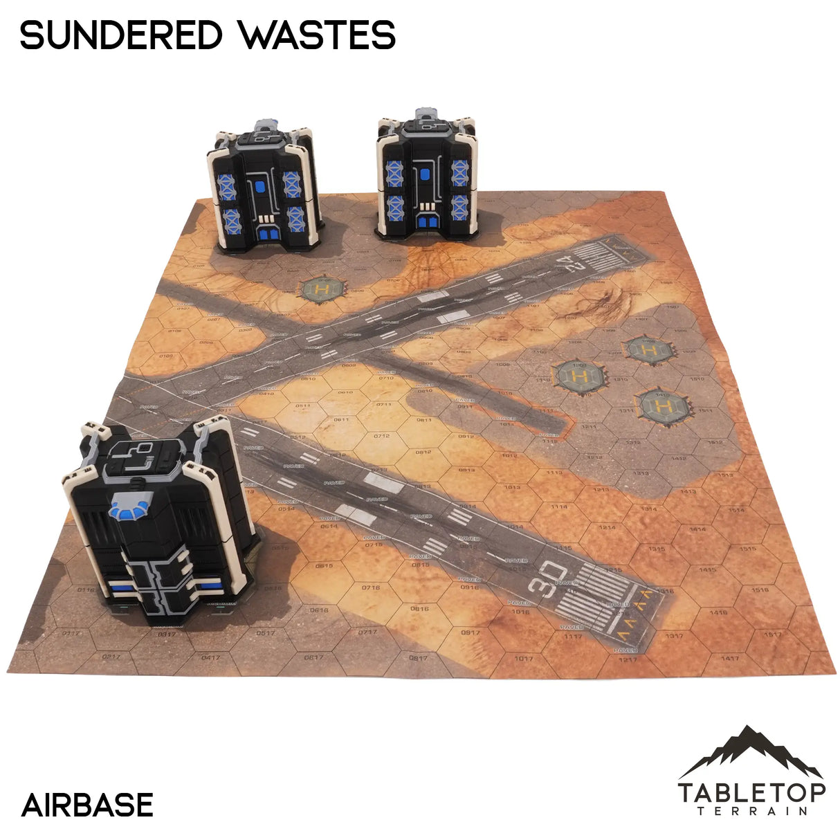 Tabletop Terrain Terrain HEXTECH Sundered Wastes Map Hill Sets - 6mm