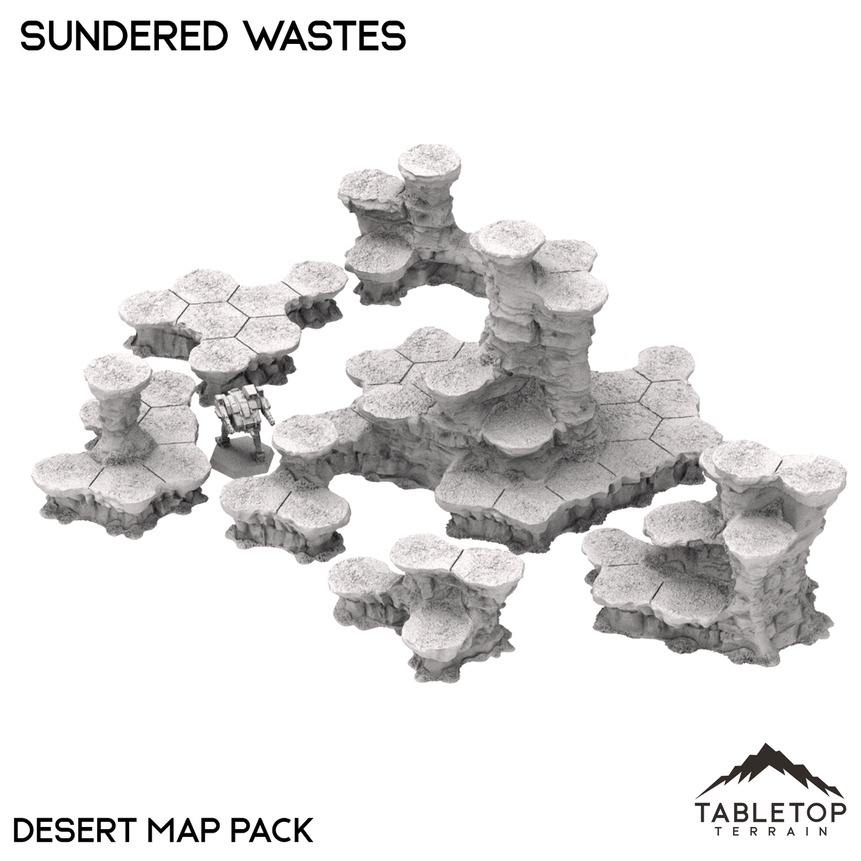 ビンテージGolite HEX3 , Nest, Gland sheet HEXTECH Sundered Wastes Map Hill Sets - 6mm – Tabletop Terrain