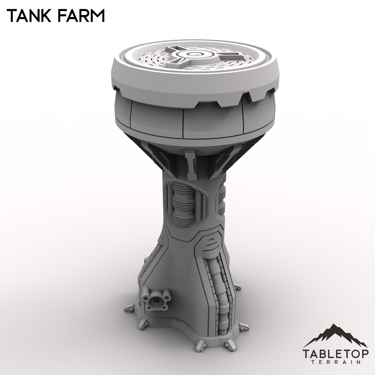 Tabletop Terrain Terrain HEXTECH Tank Farm - Industrial Fluidworks