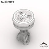 Tabletop Terrain Terrain HEXTECH Tank Farm - Industrial Fluidworks