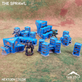 Tabletop Terrain Terrain HEXTECH The Sprawl Trinity City - 6mm