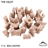 Tabletop Terrain Terrain HEXTECH The Veldt Map Hill Sets-6mm