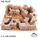 Tabletop Terrain Terrain HEXTECH The Veldt Map Hill Sets-6mm