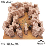 Tabletop Terrain Terrain HEXTECH The Veldt Map Hill Sets-6mm