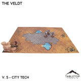 Tabletop Terrain Terrain HEXTECH The Veldt Map Hill Sets-6mm