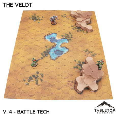 Tabletop Terrain Terrain HEXTECH The Veldt Map Hill Sets-6mm