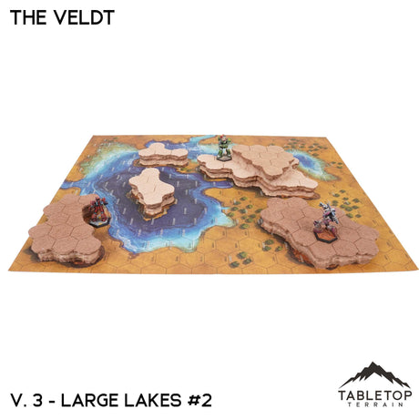 Tabletop Terrain Terrain HEXTECH The Veldt Map Hill Sets-6mm