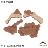 Tabletop Terrain Terrain HEXTECH The Veldt Map Hill Sets-6mm