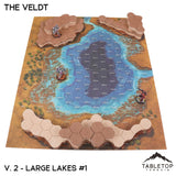 Tabletop Terrain Terrain HEXTECH The Veldt Map Hill Sets-6mm