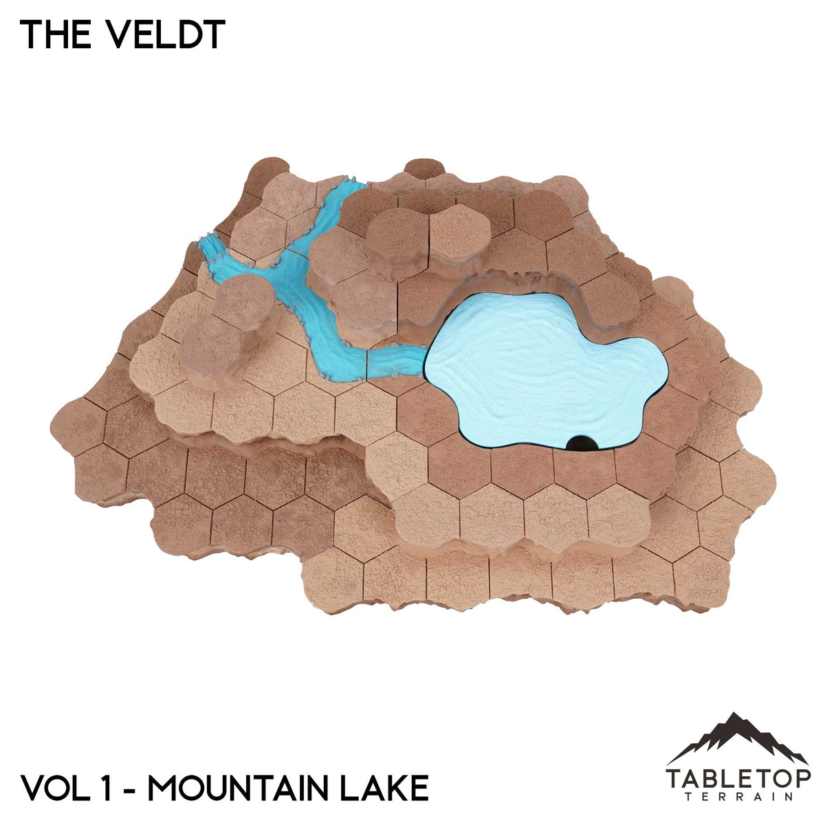 Tabletop Terrain Terrain HEXTECH The Veldt Map Hill Sets-6mm