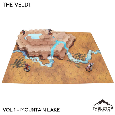 Tabletop Terrain Terrain HEXTECH The Veldt Map Hill Sets-6mm