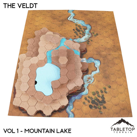 Tabletop Terrain Terrain HEXTECH The Veldt Map Hill Sets-6mm