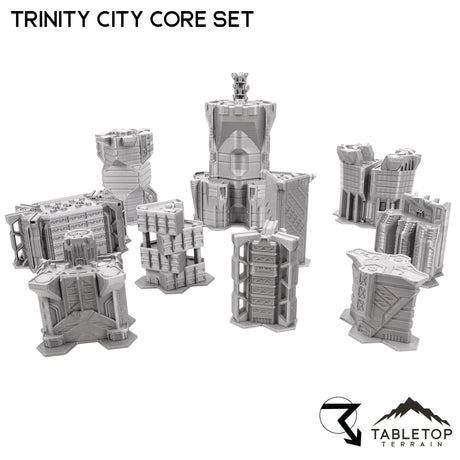 Tabletop Terrain Terrain HEXTECH Trinity City Core Set - 6mm