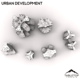 Tabletop Terrain Terrain HEXTECH Trinity City Urban Expansion - 6mm