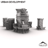 Tabletop Terrain Terrain HEXTECH Trinity City Urban Expansion - 6mm