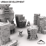 Tabletop Terrain Terrain HEXTECH Trinity City Urban Expansion - 6mm