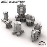 Tabletop Terrain Terrain HEXTECH Urban Expansion Trinity City  - 6mm