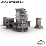 Tabletop Terrain Terrain HEXTECH Urban Expansion Trinity City  - 6mm
