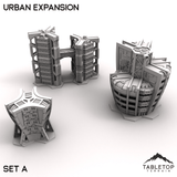 Tabletop Terrain Terrain HEXTECH Urban Expansion Trinity City  - 6mm