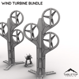 Tabletop Terrain Terrain HEXTECH Wind Turbine Bundle - Power Complex