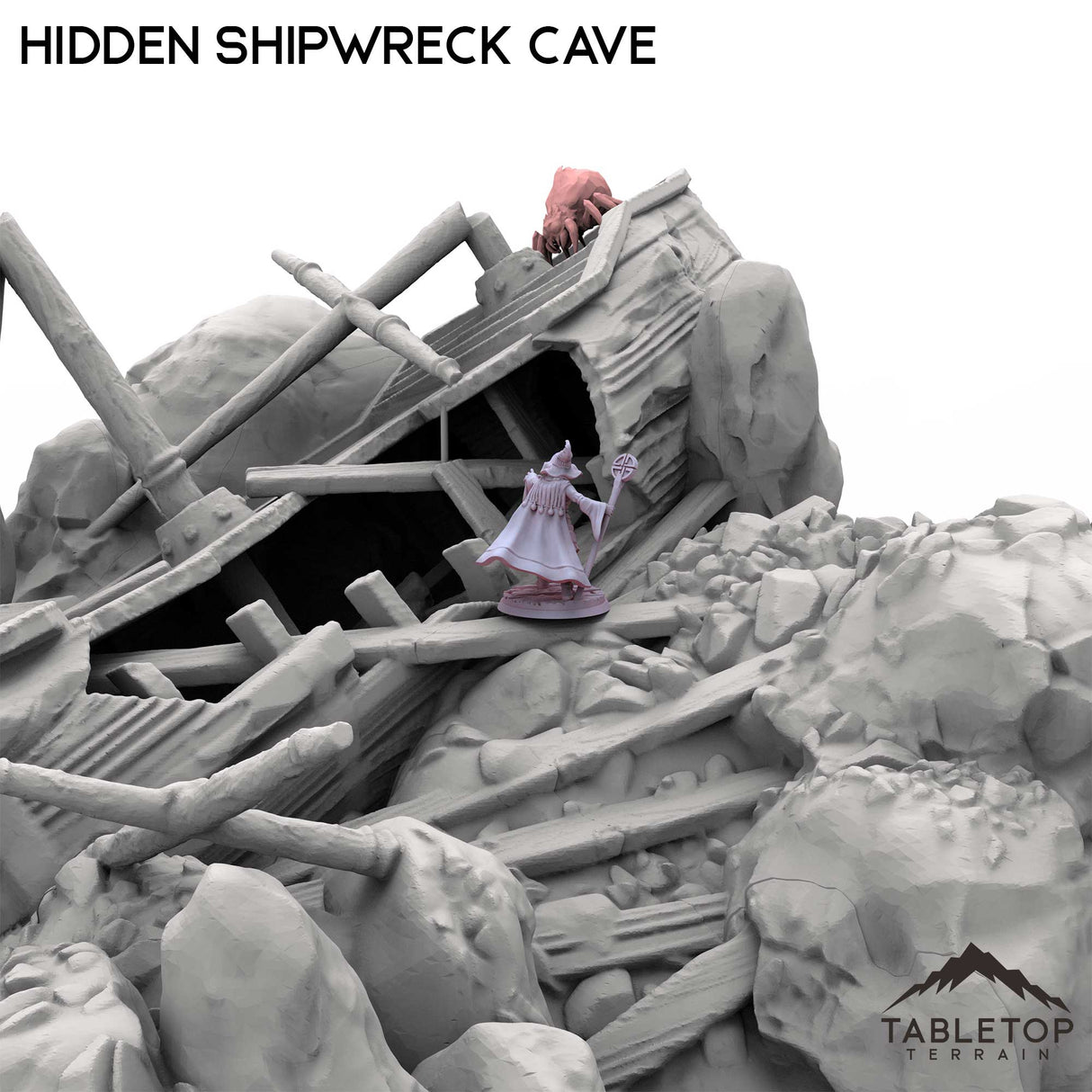 Tabletop Terrain Terrain Hidden Shipwreck Cave