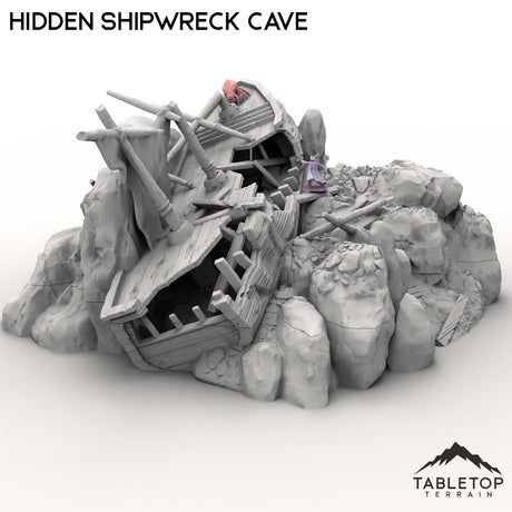 Tabletop Terrain Terrain Hidden Shipwreck Cave