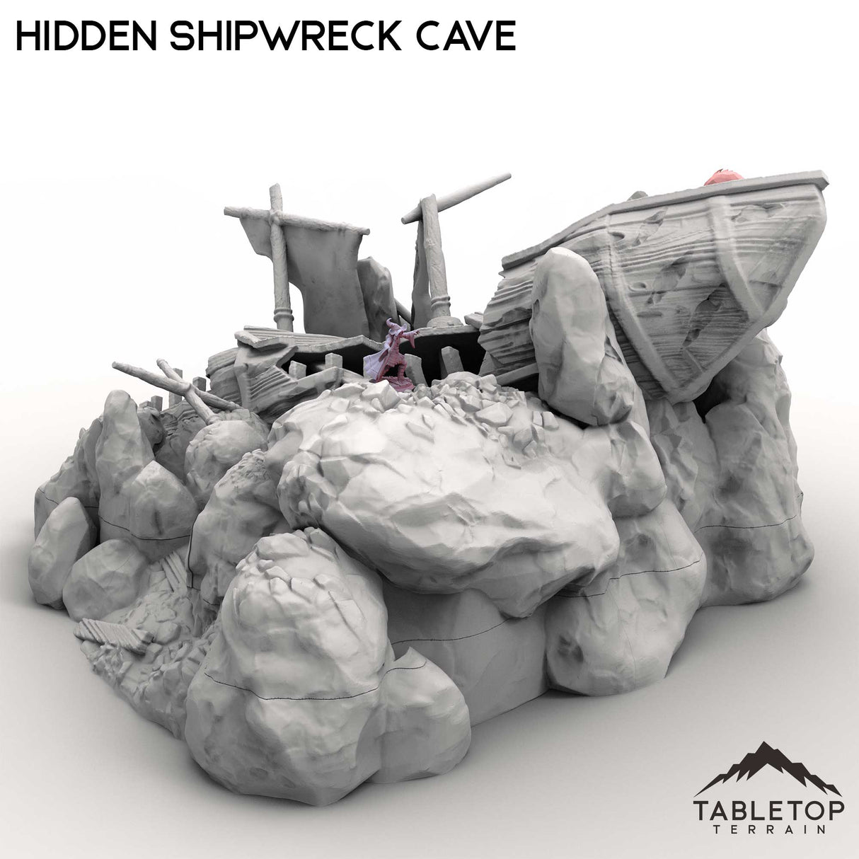 Tabletop Terrain Terrain Hidden Shipwreck Cave