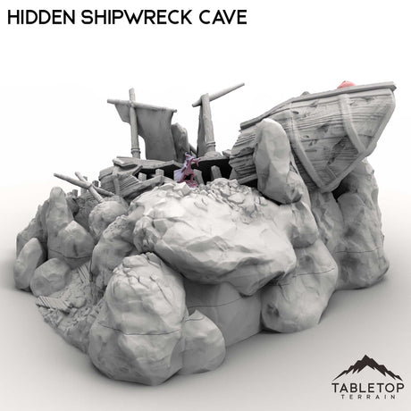 Tabletop Terrain Terrain Hidden Shipwreck Cave