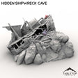 Tabletop Terrain Terrain Hidden Shipwreck Cave