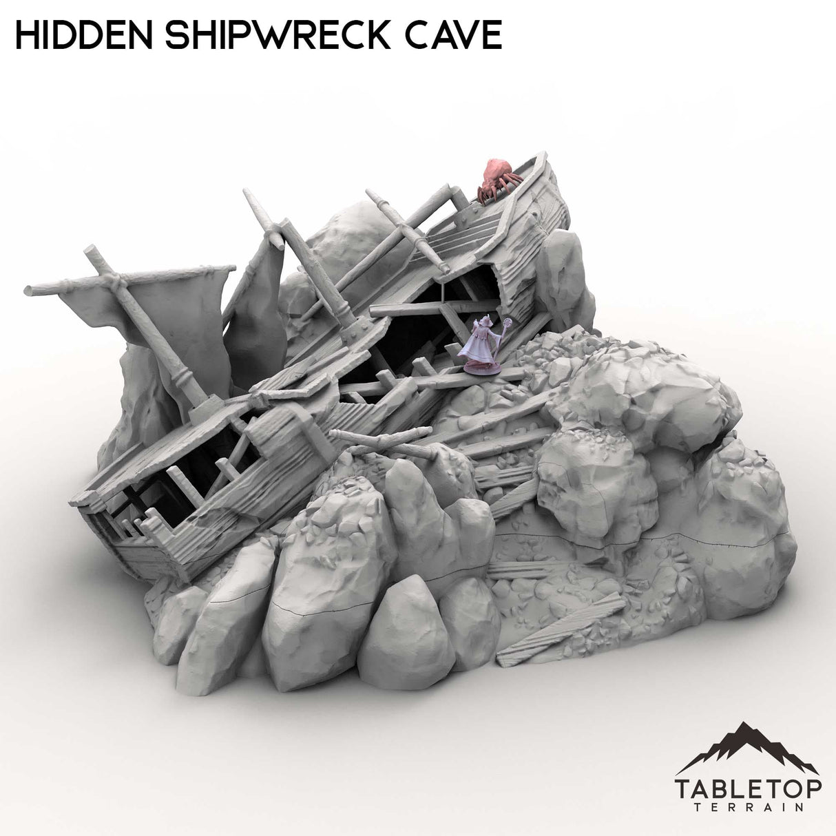 Tabletop Terrain Terrain Hidden Shipwreck Cave