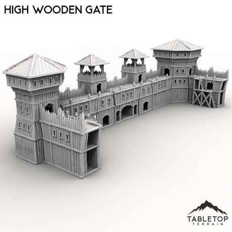 Tabletop Terrain Terrain High Wooden Gate