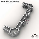 Tabletop Terrain Terrain High Wooden Gate