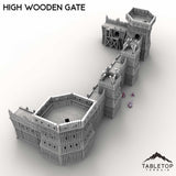 Tabletop Terrain Terrain High Wooden Gate