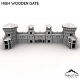 Tabletop Terrain Terrain High Wooden Gate