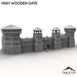 Tabletop Terrain Terrain High Wooden Gate