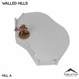 Tabletop Terrain Terrain Hill A Walled Hills Wargaming Hills