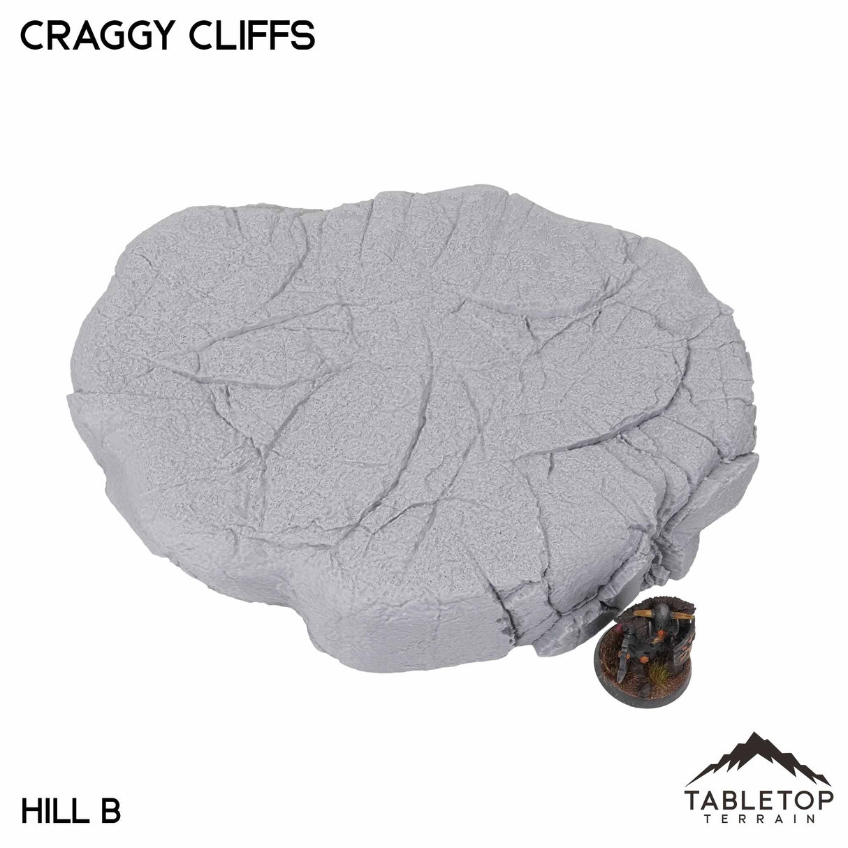 Tabletop Terrain Terrain Hill B Craggy Cliffs Wargaming Hills