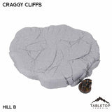 Tabletop Terrain Terrain Hill B Craggy Cliffs Wargaming Hills