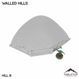 Tabletop Terrain Terrain Hill B Walled Hills Wargaming Hills