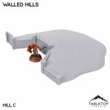 Tabletop Terrain Terrain Hill C Walled Hills Wargaming Hills