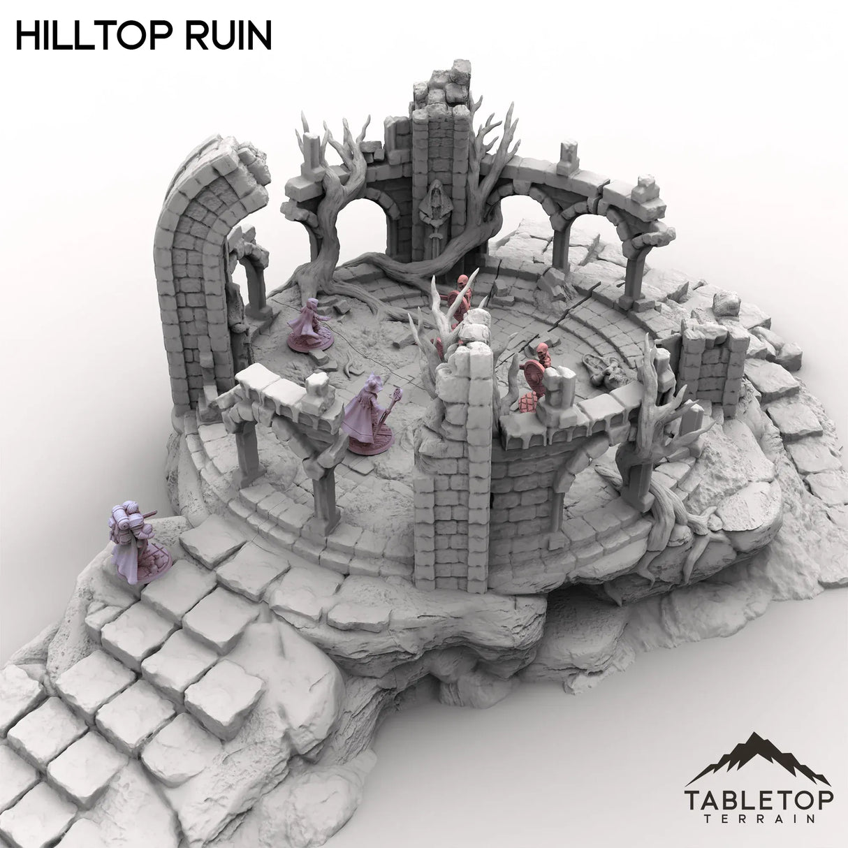 Tabletop Terrain Terrain Hilltop Ruin