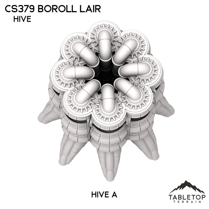 Tabletop Terrain Terrain Hive - CS379 Boroll Lair