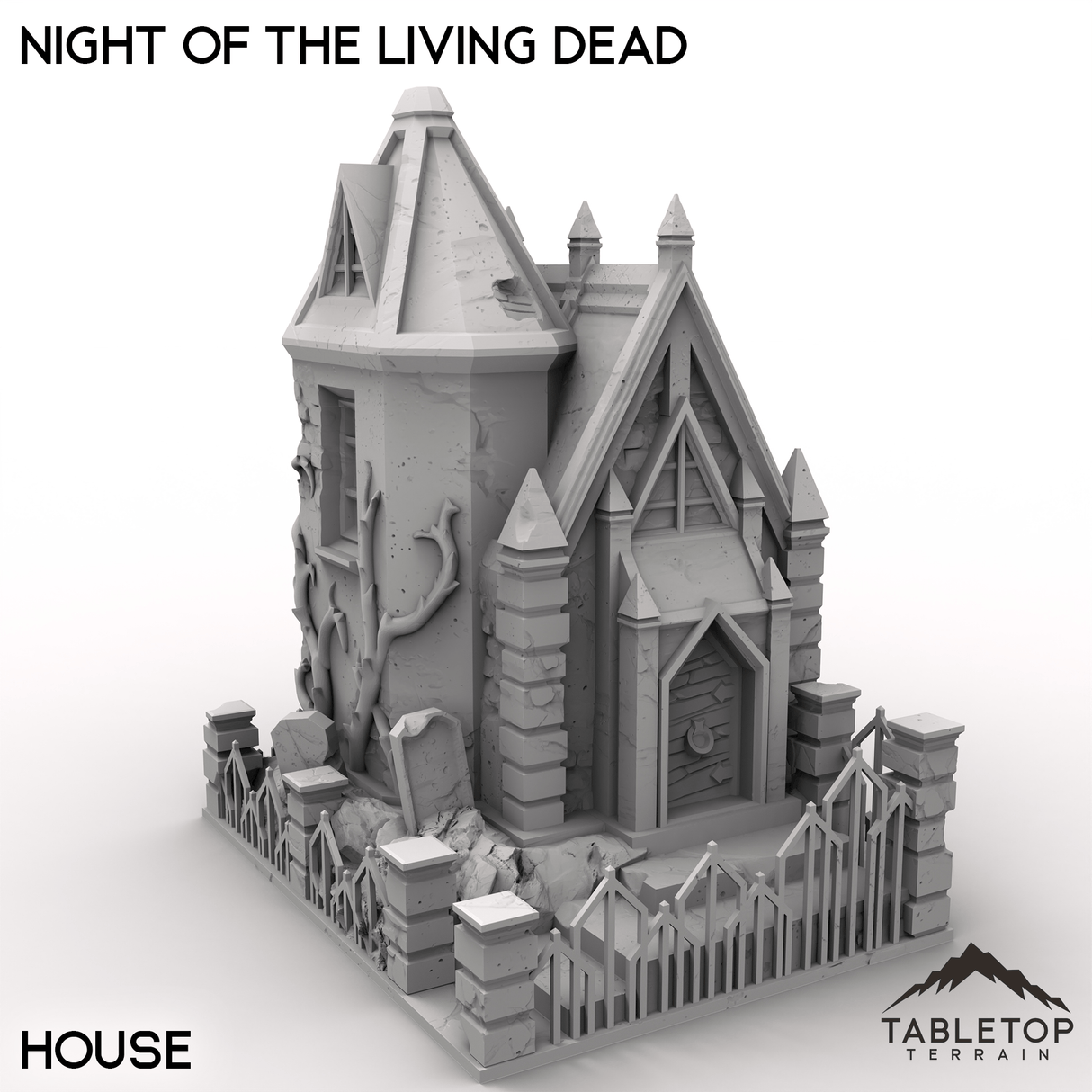 Tabletop Terrain Terrain House / 32mm Night of the Living Dead