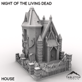 Tabletop Terrain Terrain House / 32mm Night of the Living Dead