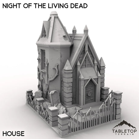 Tabletop Terrain Terrain House / 32mm Night of the Living Dead