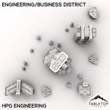 Tabletop Terrain Terrain HPG Engineering HEXTECH HPG Engineering/Business District - City Map Pack