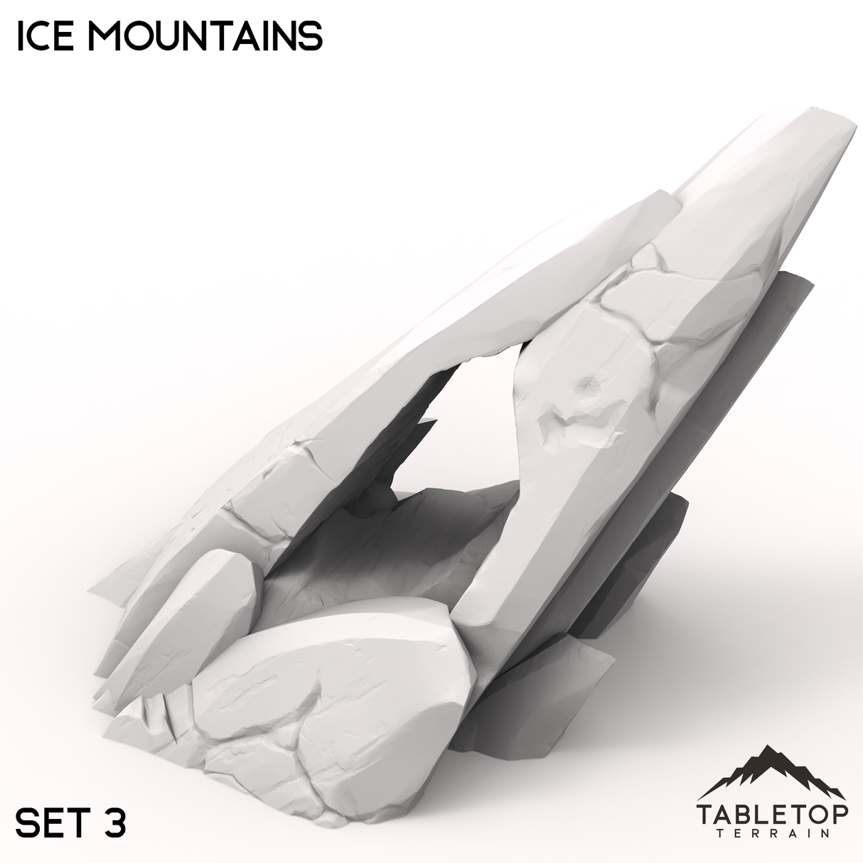 Tabletop Terrain Terrain Ice Mountains