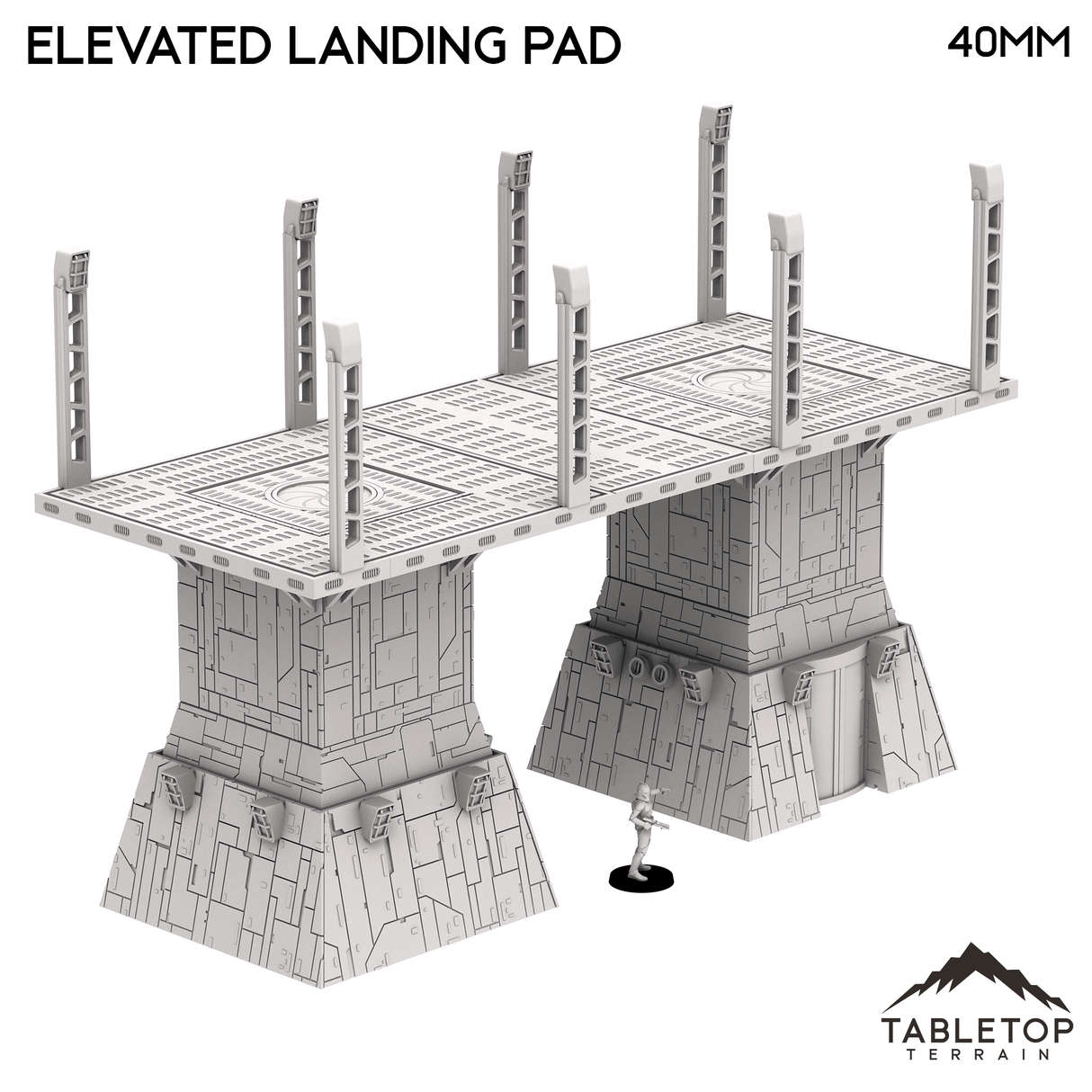 Tabletop Terrain Terrain IMP: Elevated Landing Pad